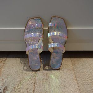Dolce Vita Metallic Sandals - Size 7